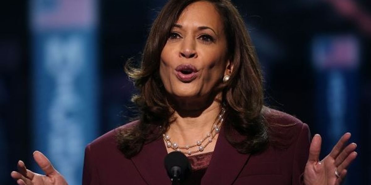 Video Kamala Harris speech today. “One nation under God with liberty