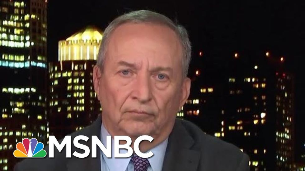 Trump’s tax returns will be released. Fr. treasury secretary and Harvard Professor, Larry Summers, explains the century old law requiring the IRS send Trump returns to Congress and why Mnuchin can’t legally stop this. Today! #ReleaseTrumpTaxes https://t.co/RCroDGWkzj